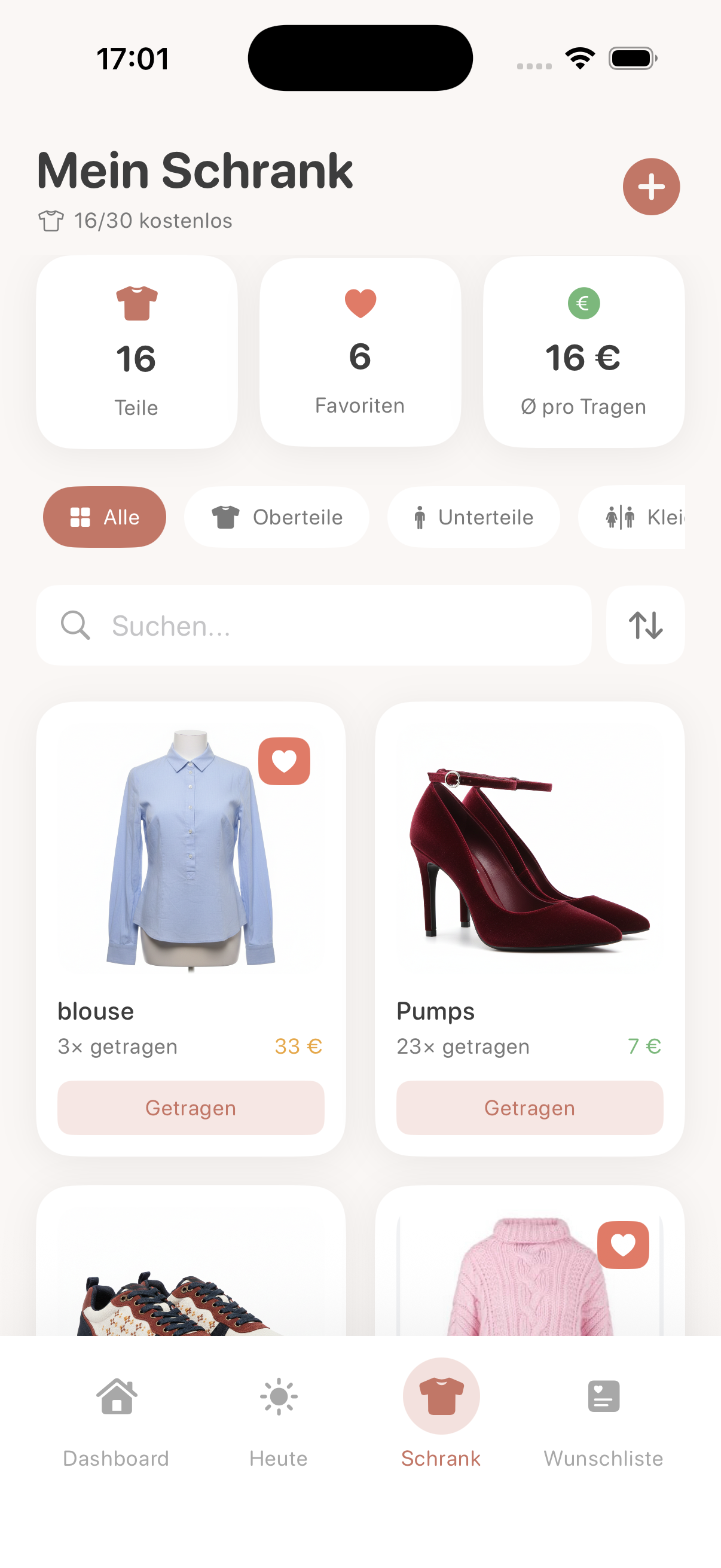 Mein Schrank – Worth Wearing App
